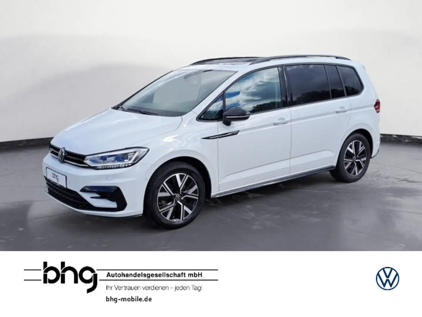 Volkswagen Touran 2.0 TDI SCR DSG Highline *MASSAGE*PANO*TO Weiß - 1