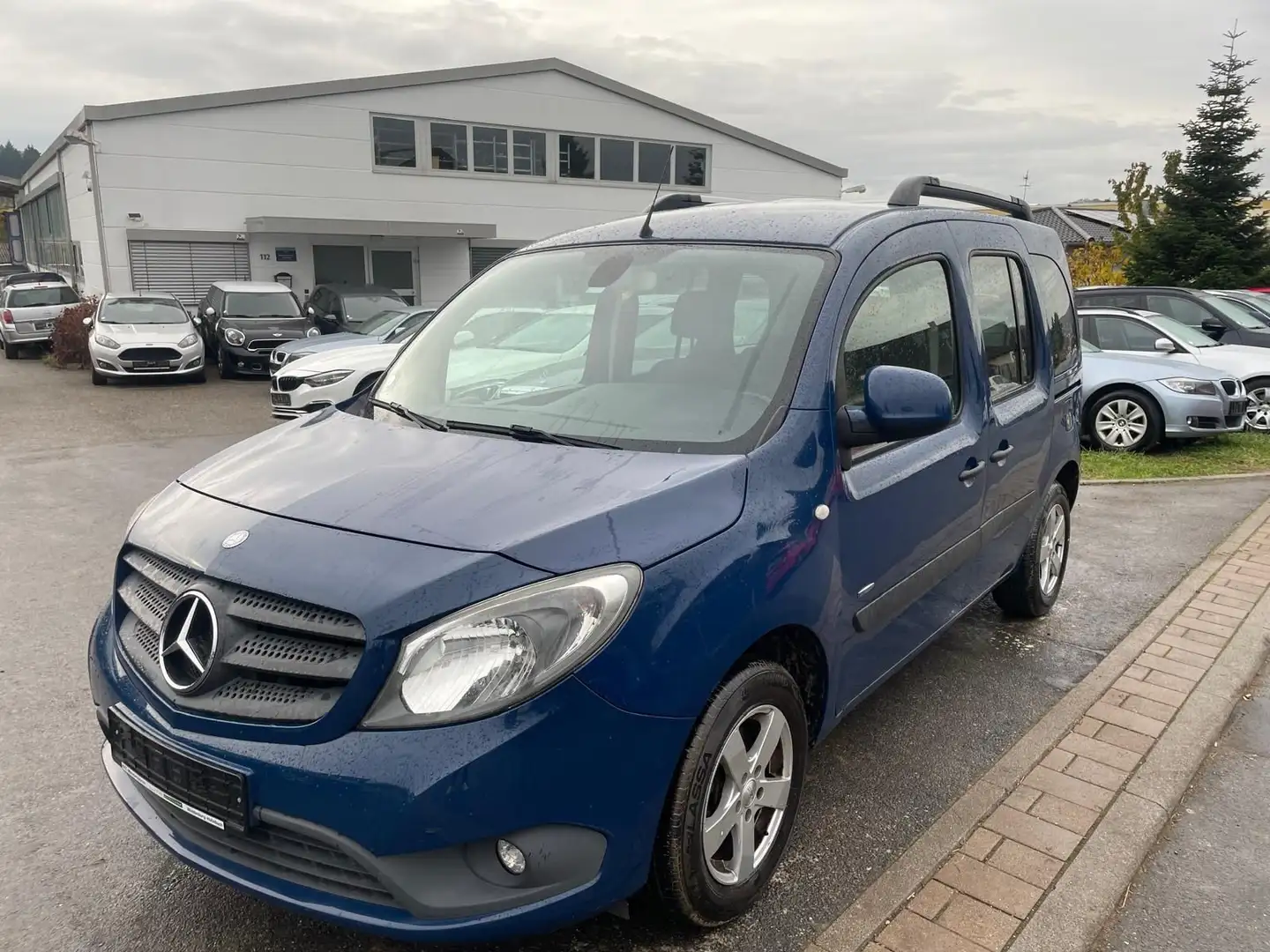 Mercedes-Benz Citan Kombi 111 CDI lang110PS* EURO6*TÜV*11.2026 Blau - 2