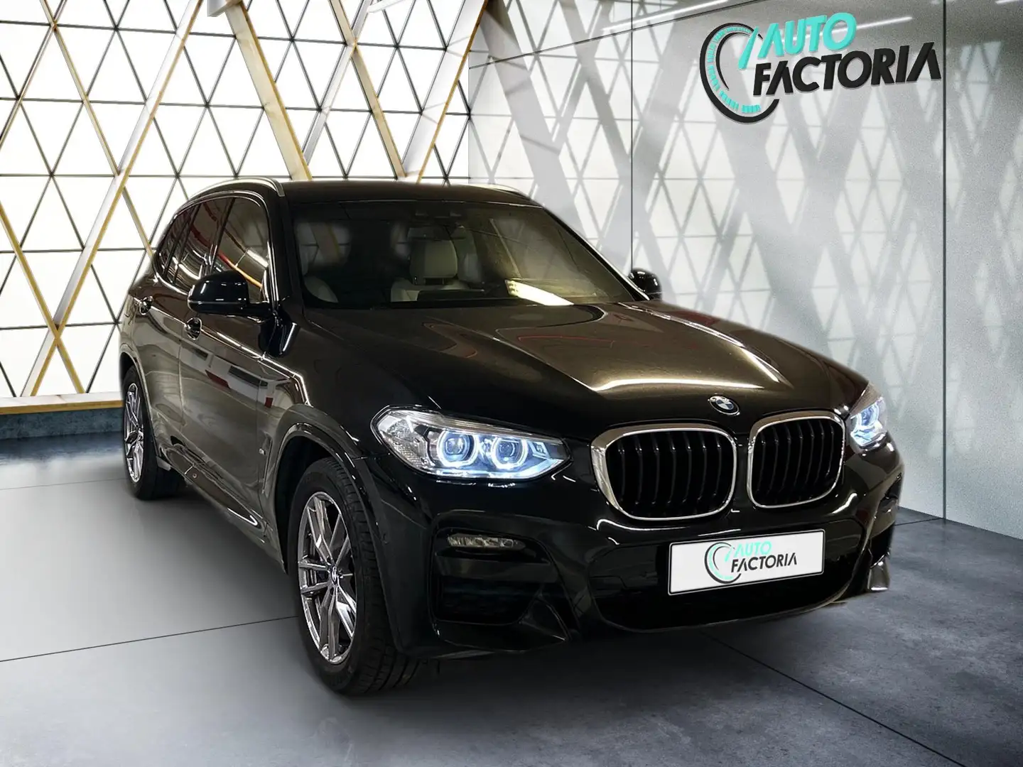 BMW X3 -32% 30E Hyb 292cv BVA8 4x4 M Sport +GPS+CUIR+CAM Noir - 2