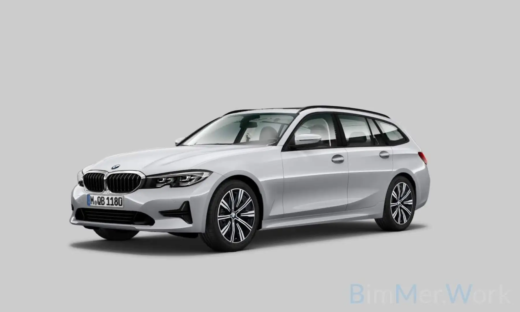 BMW 320 FernlichtAs AHK GeschwindigReg PDC Komfort Серебристый - 1