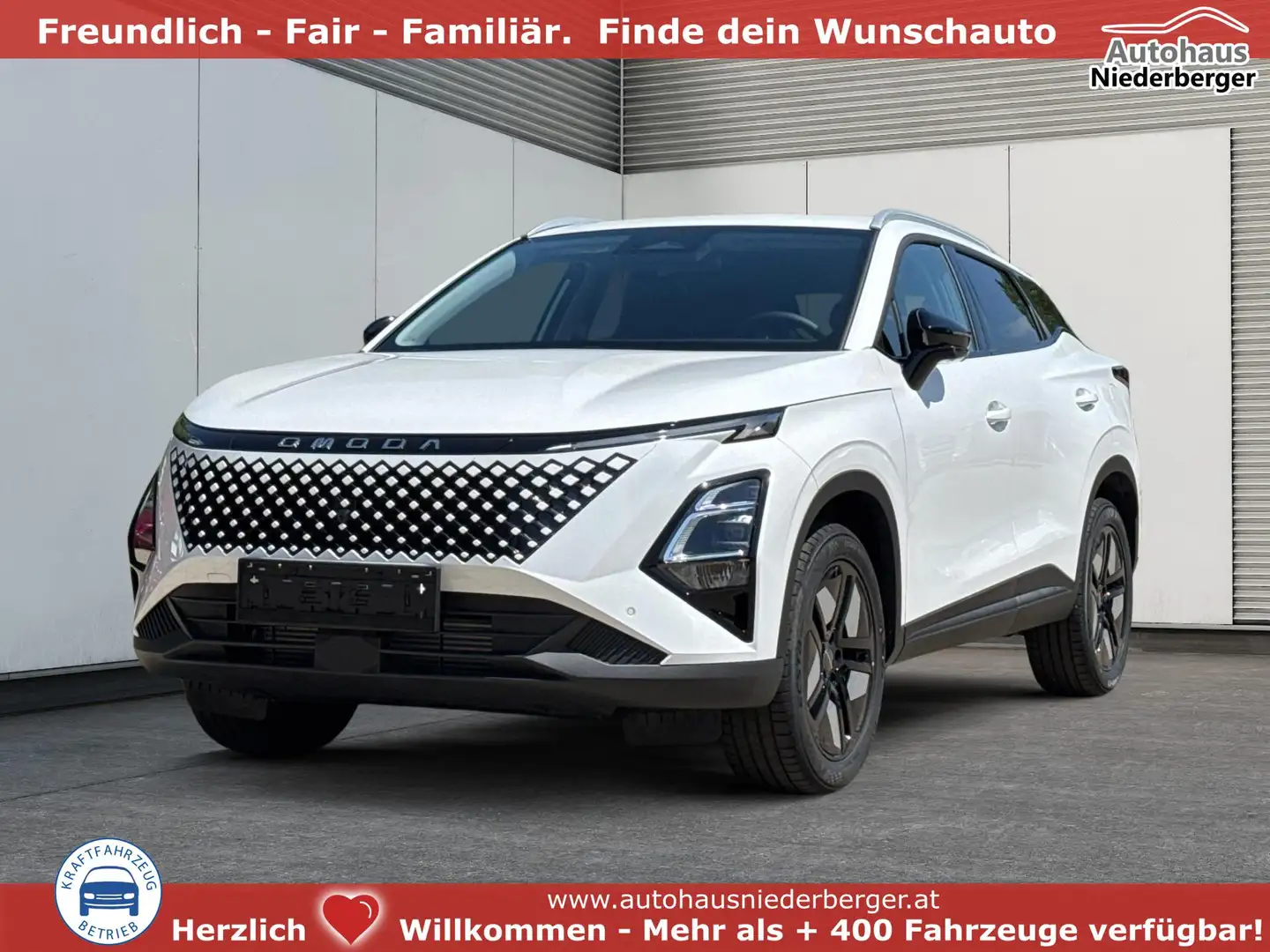 Omoda 5 Premium 7J GARANTIE+PANO+eHK+ACC+360-KAM+SHZ+KL... Weiß - 1