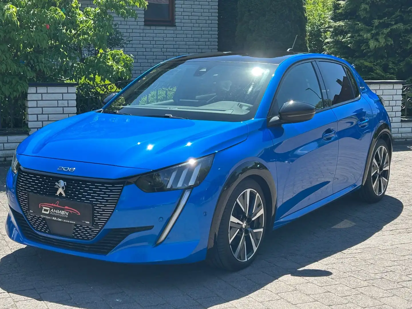 Peugeot 208 Allure*GT-Line*TOP!*1.Hand*PANORAMA*VOLL Azul - 1