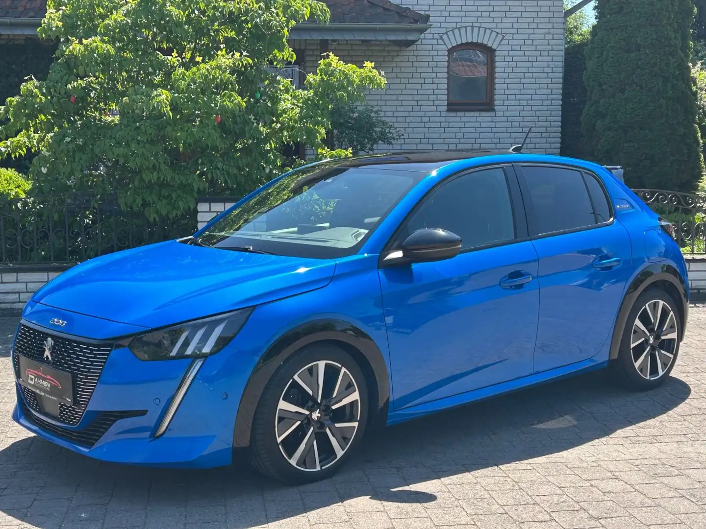 Peugeot 208 Allure*GT-Line*TOP!*1.Hand*PANORAMA*VOLL Azul - 2