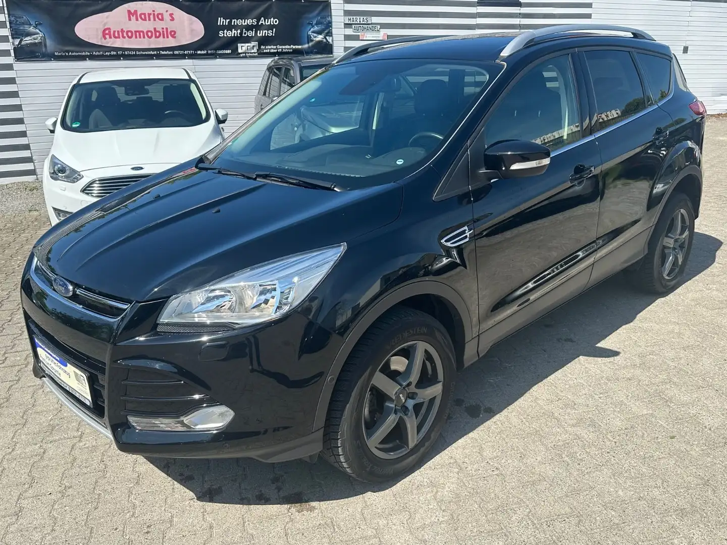 Ford Kuga Titanium/2Hand/Tüv+ZahnriemenNEU/Kamera/NAVI Noir - 1