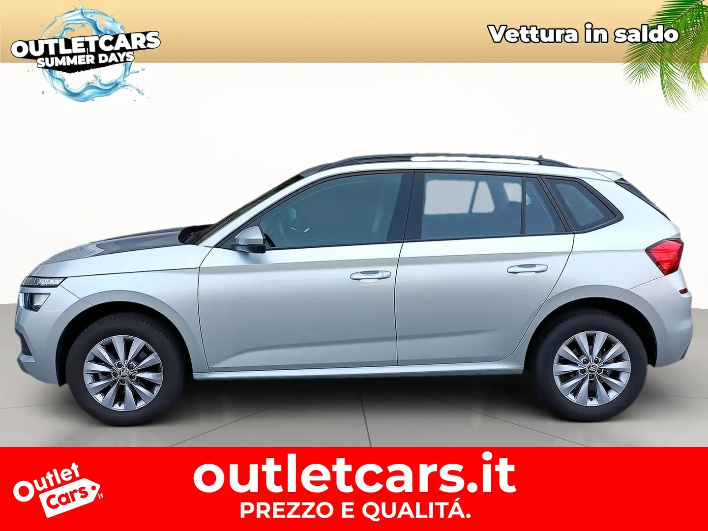 Skoda Kamiq 1.0 tsi ambition 110cv Argento - 2