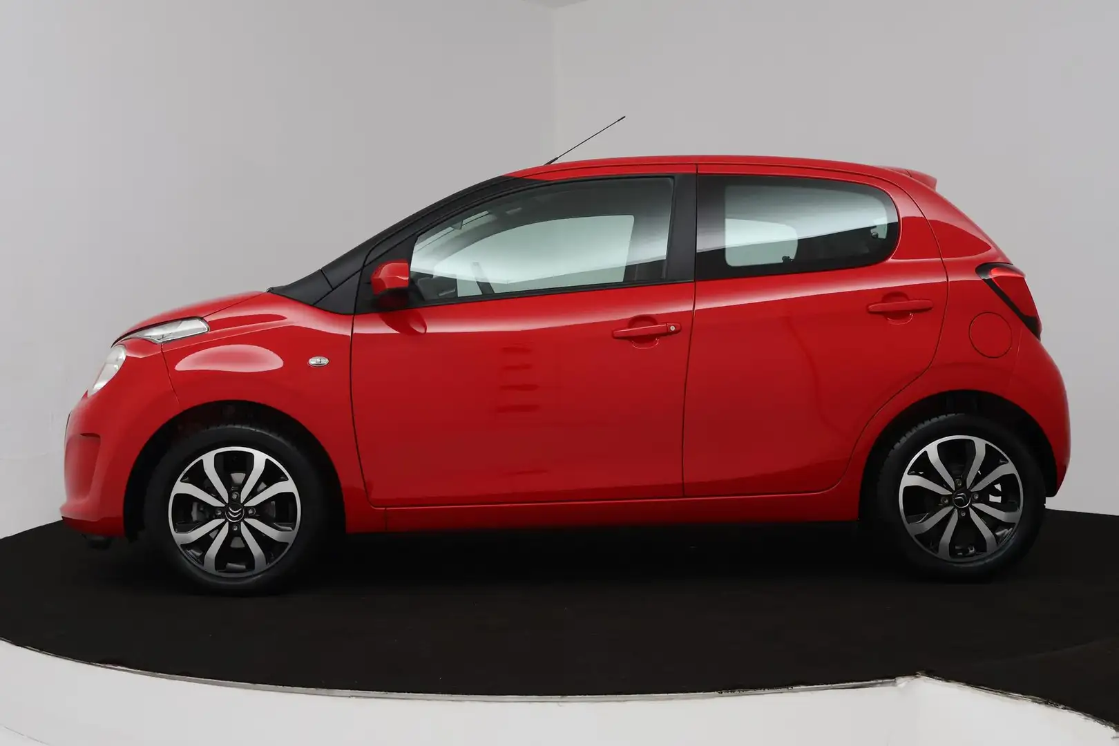 Citroen C1 1.0 VTi Shine Automaat (CAMERA, STUURBEDIENING, GO Rouge - 2