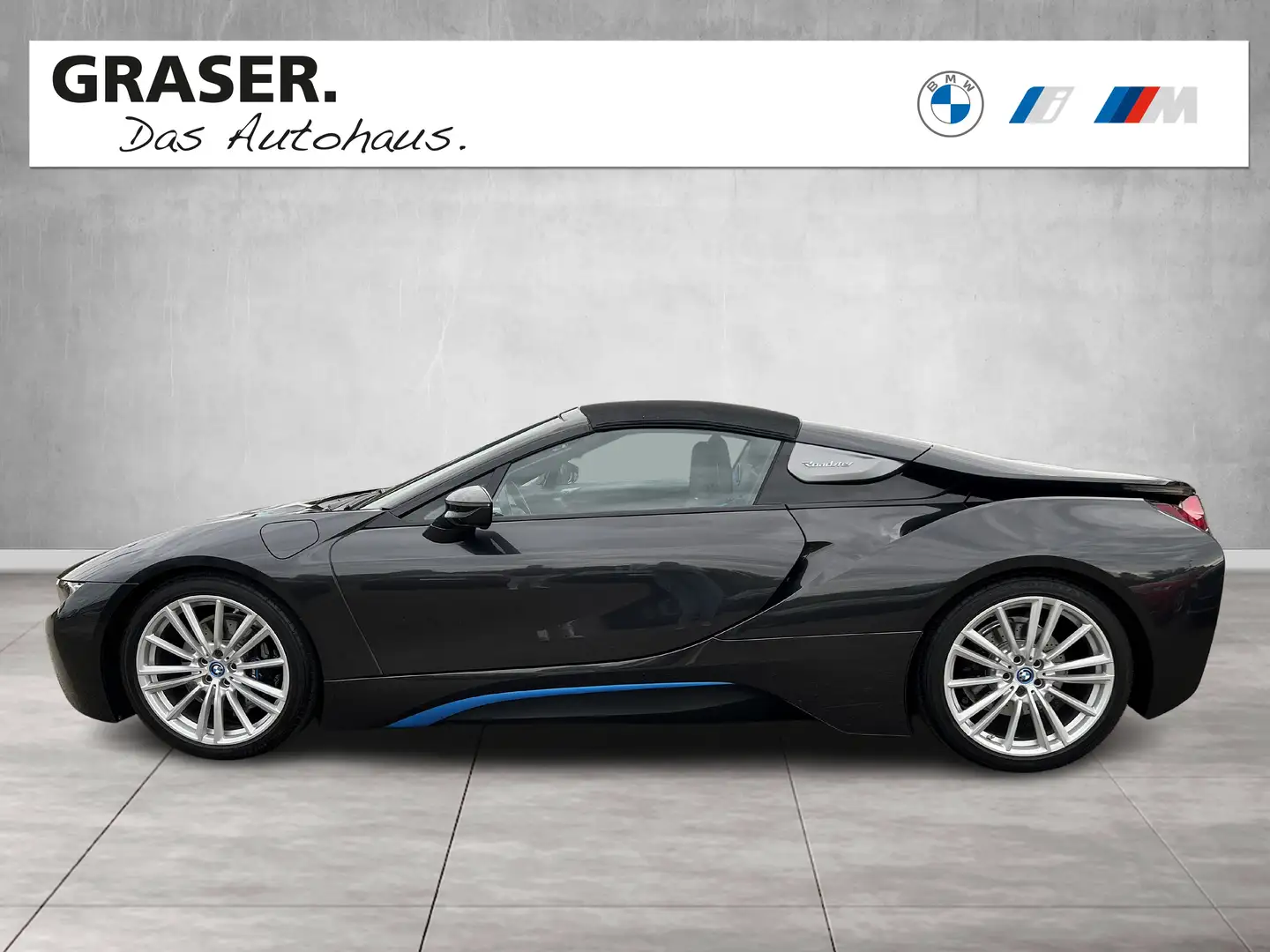 BMW i8 Roadster Head-Up HK HiFi DAB LED WLAN RFK Gris - 2