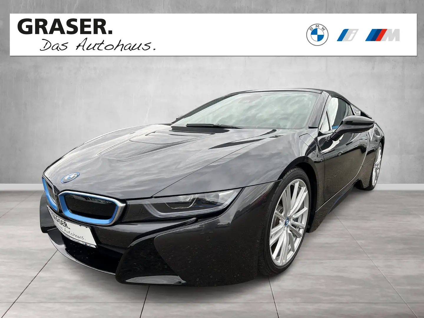 BMW i8 Roadster Head-Up HK HiFi DAB LED WLAN RFK Gris - 1