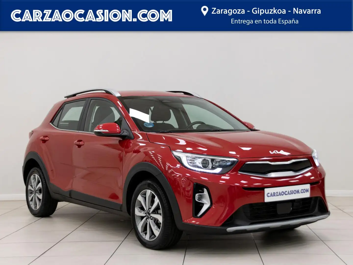 Kia Stonic 1.0 T-GDi MHEV iMT Drive Plus 100 Rojo - 1
