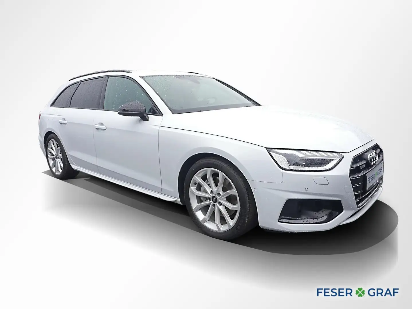 Audi A4 Avant 40 TDI qu. AHK HuD Matrix 360° Weiß - 2