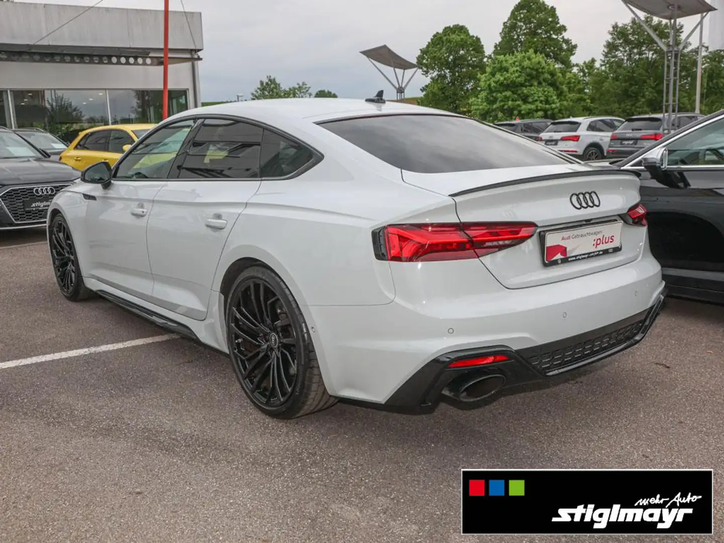Audi RS5 Sportback quattro 280-KM/H+SPORTABGAS+HUD+B&O Blanc - 2