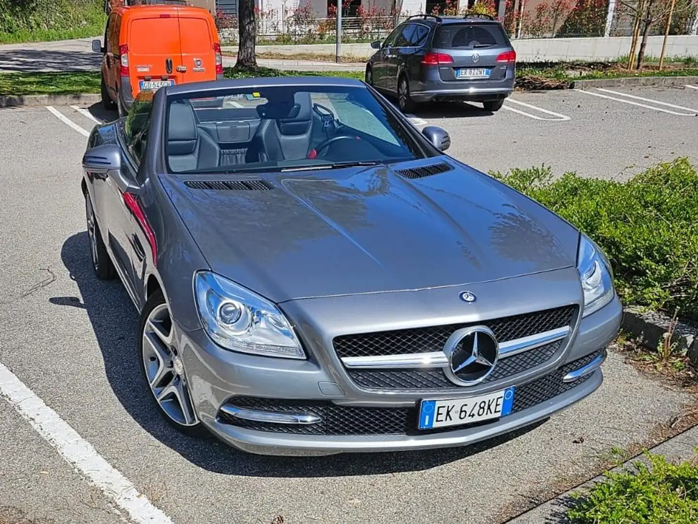 Mercedes-Benz SLK 250 SLK Roadster - R172(cgi be) Sport auto Grigio - 2
