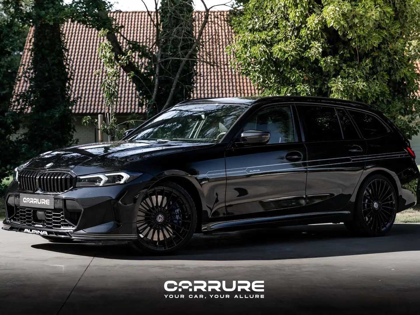 Alpina B3 B3 TOURING BITURBO*LICHTEVRACHT*BTWWAGEN*HUD*PANO Zwart - 1