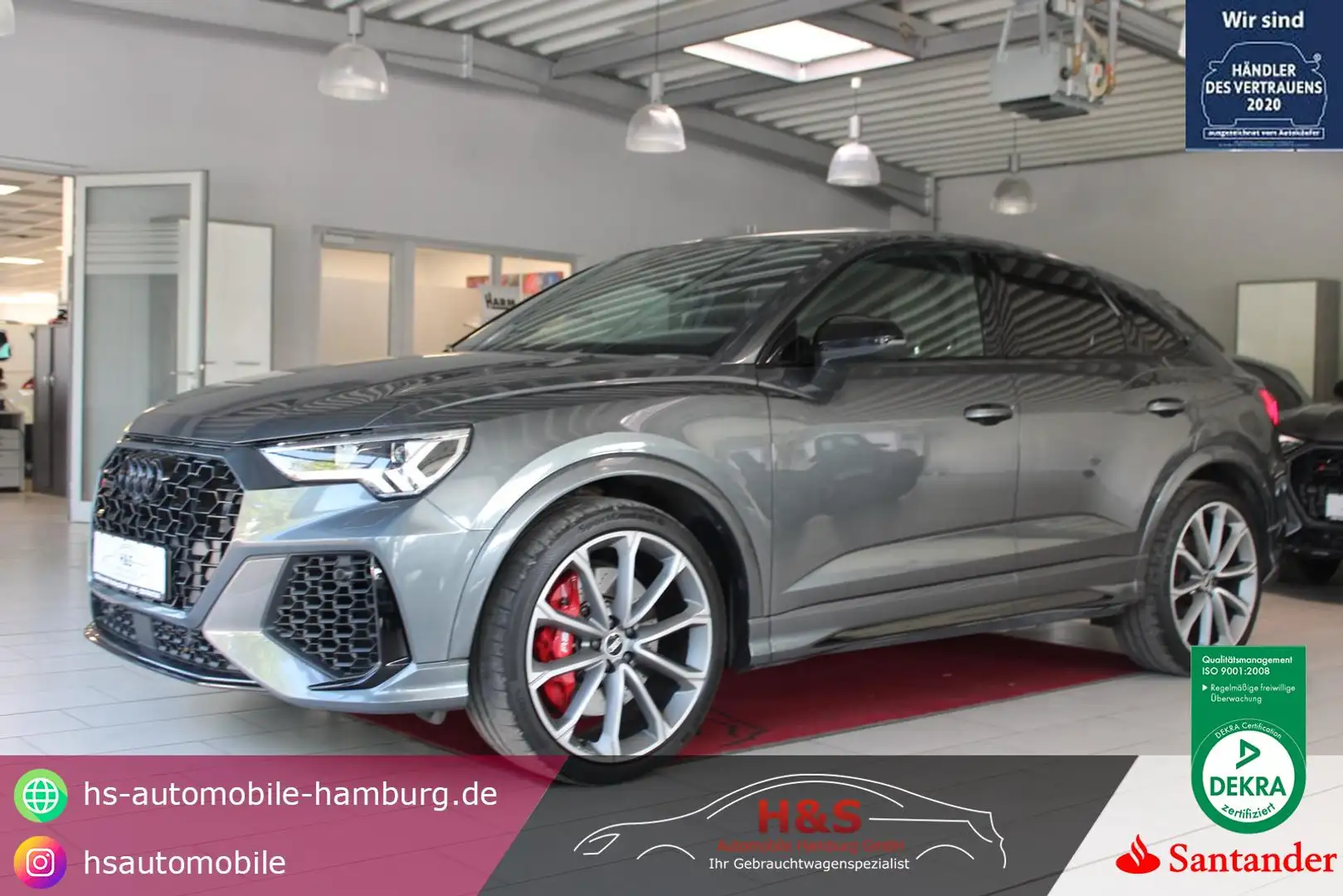 Audi RS Q3 Sportback TFSI quattro Headup*21ZOLL*RS-Sportabgas Grau - 1