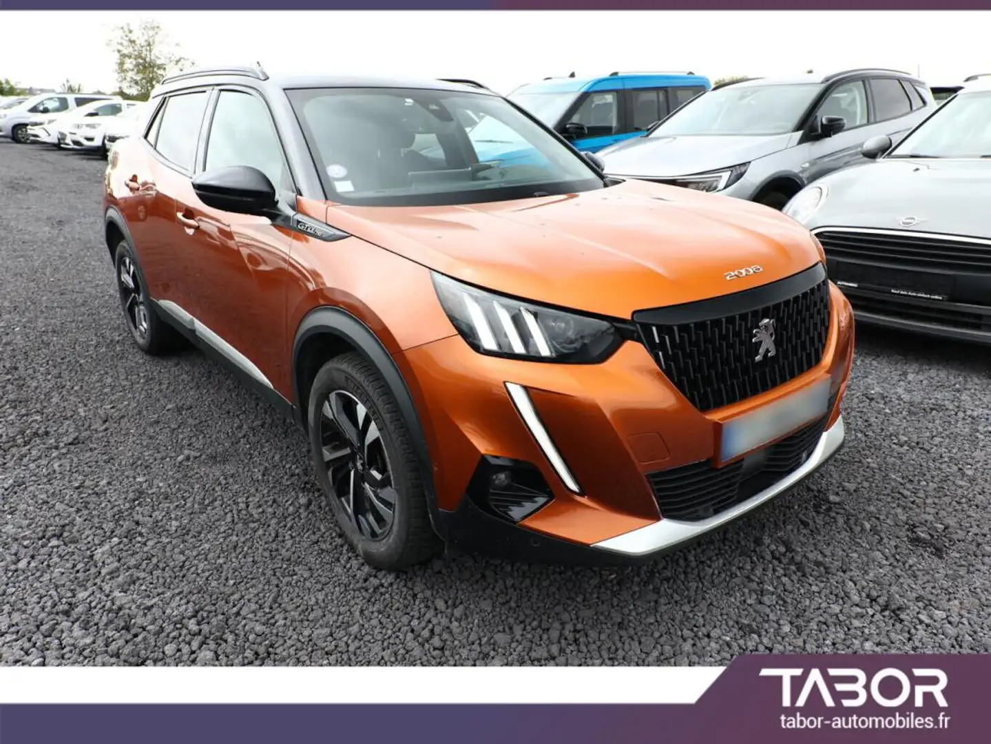Peugeot 2008 1.2 PureTech 130 Allure LED GPS Orange - 2