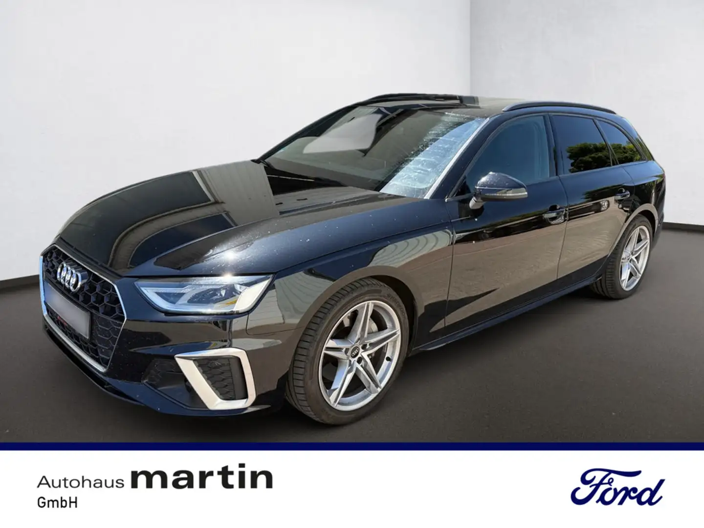 Audi A4 Avant 40 TDI quattro S line ACC LED PANO Noir - 1