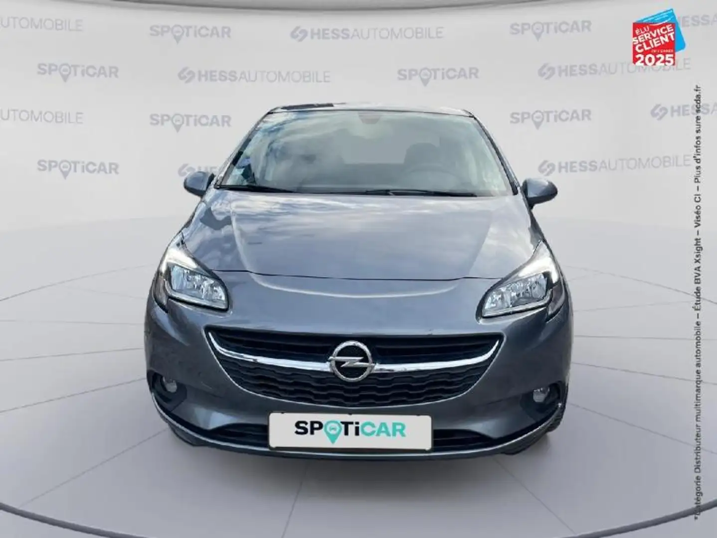 Opel Corsa 1.4 Turbo 100ch Design Edition Start/Stop 5p Gris - 2
