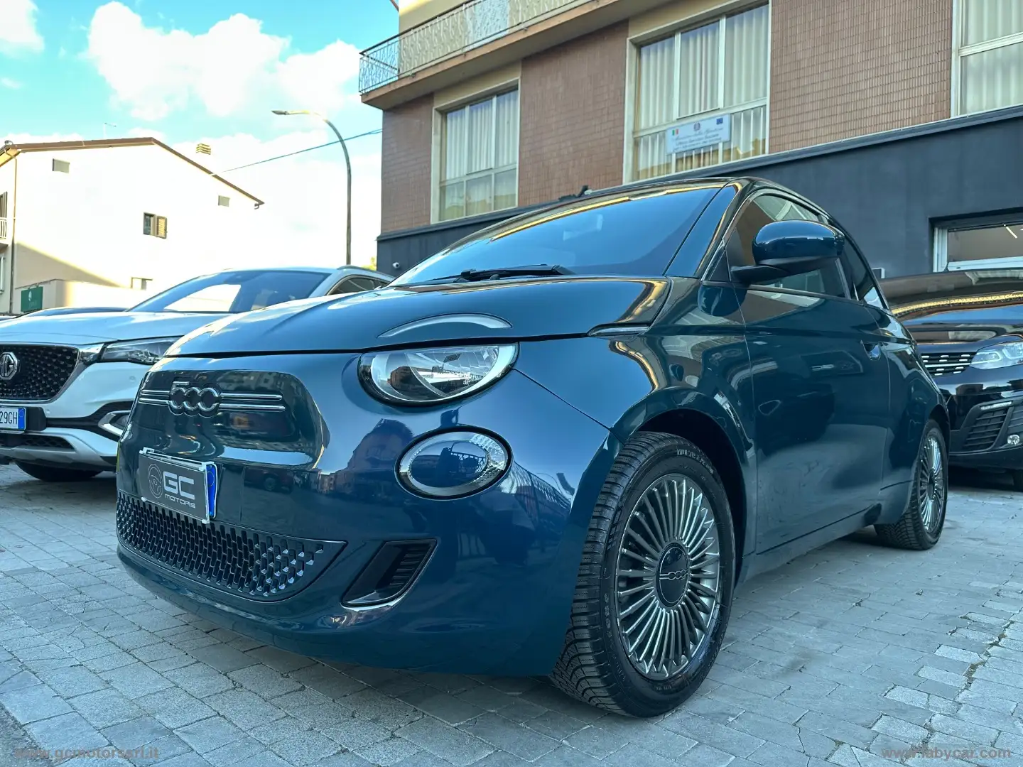 Fiat 500C La Prima Berlina 42 kWh Groen - 2