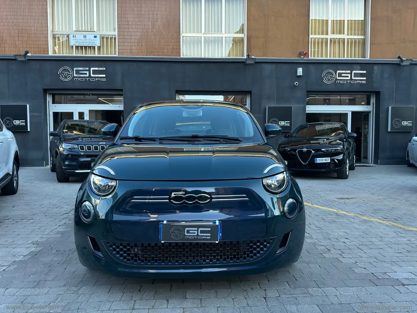 Fiat 500C La Prima Berlina 42 kWh Groen - 1