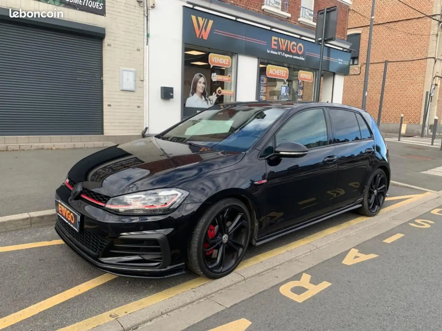 Volkswagen Golf 2.0 TSI 290 GTI TCR DSG BVA 2ème MAIN- CHAINE DE DISTRIBUTION Nero - 1