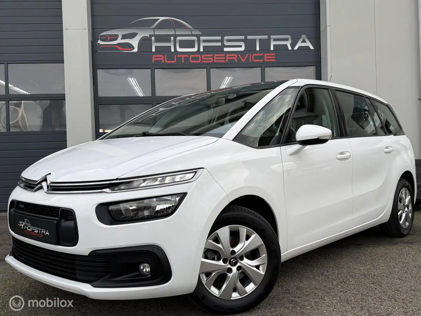 Citroen Grand C4 Picasso 1.2 PureTech 7 pers. Camera Trekhk Massage-Stoelen Blanc - 1