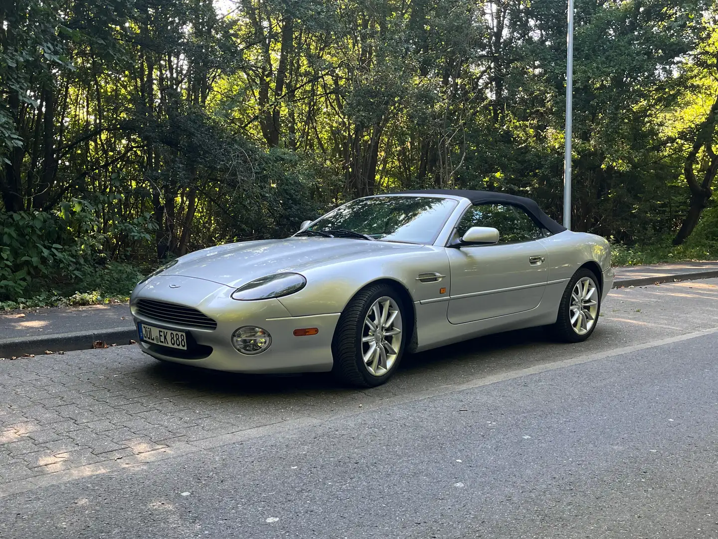 Aston Martin DB7 DB7 Vantage Volante Silber - 2