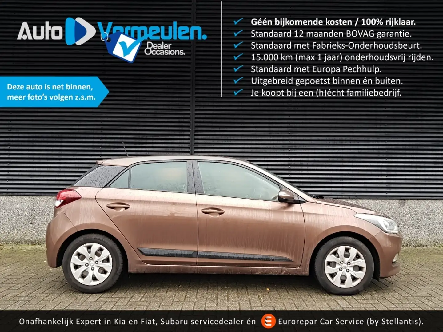 Hyundai i20 1.0 T-GDI Comfort Brun - 1
