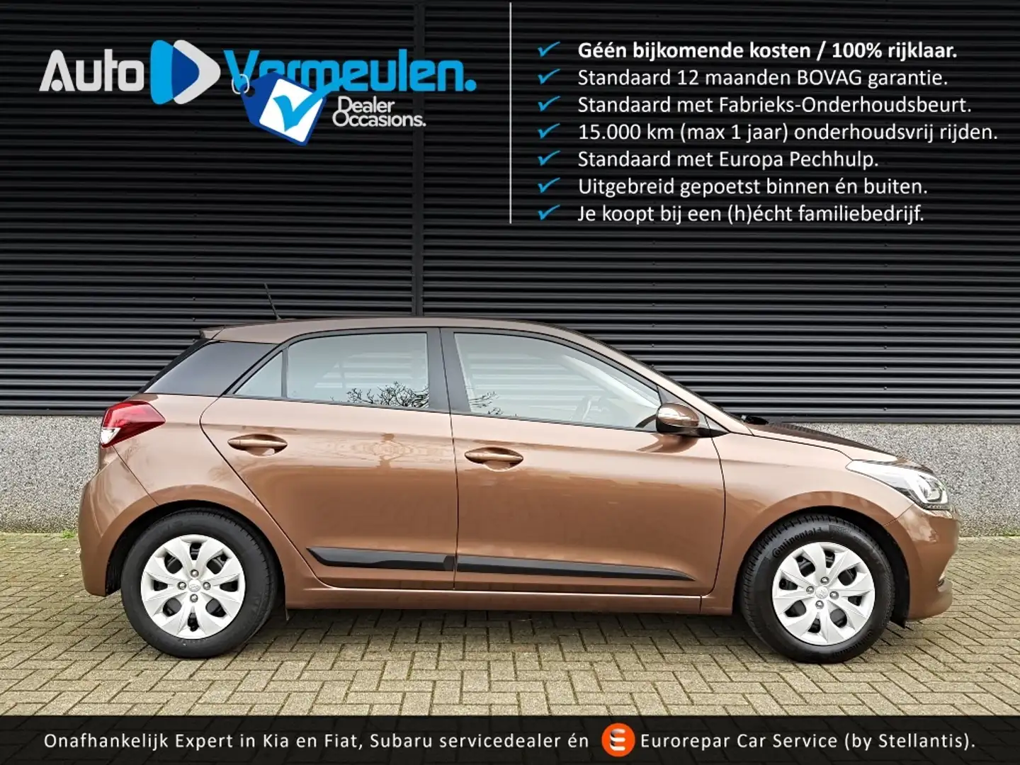 Hyundai i20 1.0 T-GDI Comfort Brun - 1