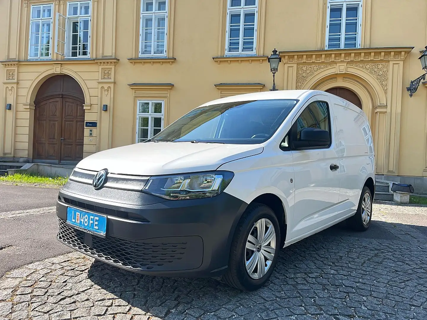 Volkswagen Caddy Caddy Kastenwagen 2,0 TDI 1.Besitz, Klima Höhen... Bianco - 2