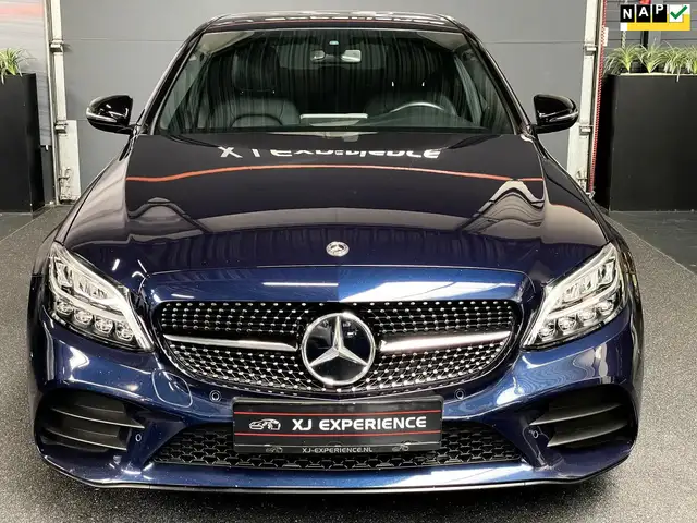 Mercedes-Benz C 160 AMG NIGHT LEER LED FACELIFT Elekt.STOELEN BTW