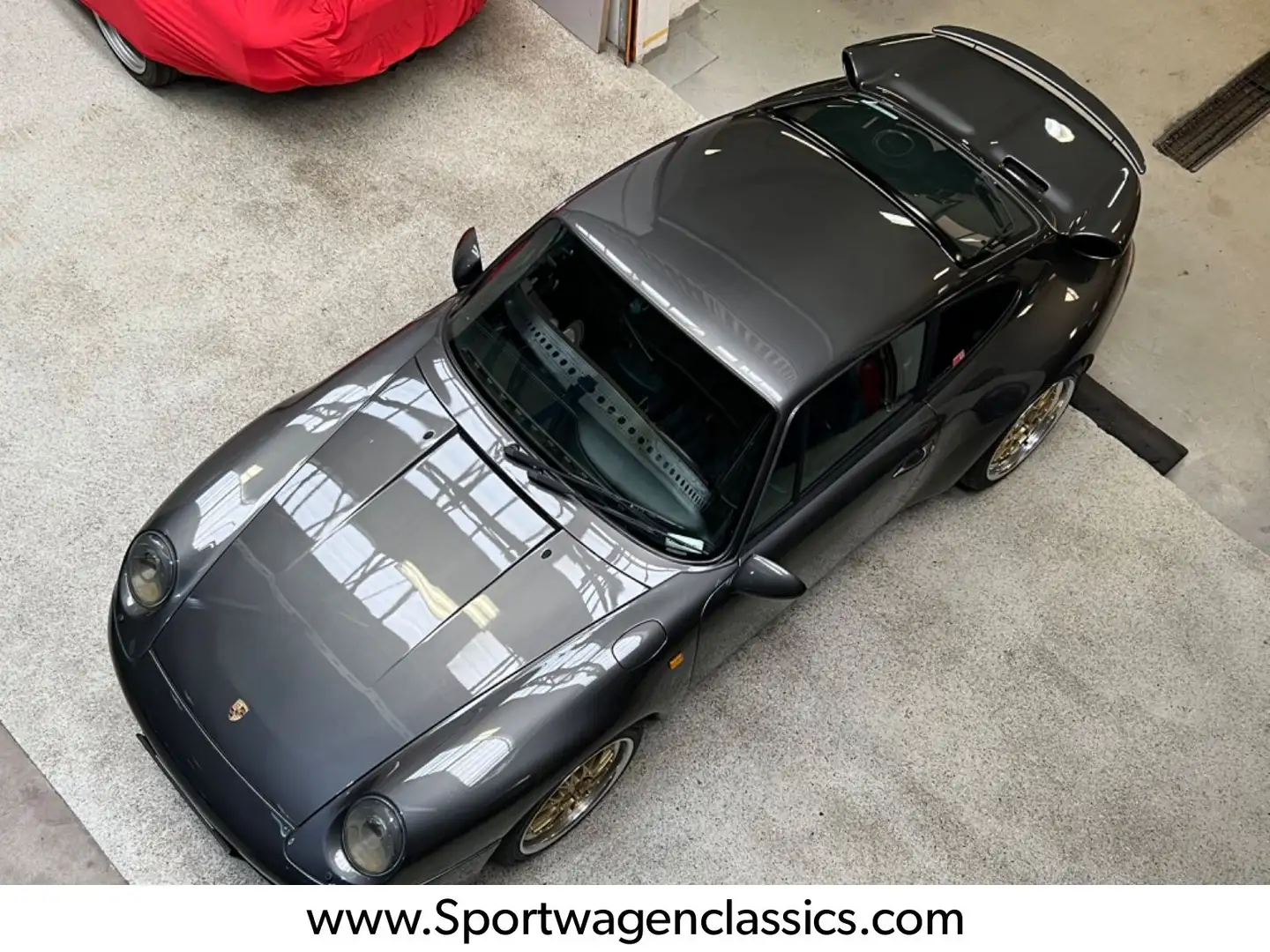 Porsche 993 Coupe/wenig KM/Strosek/RS/Techart Szary - 2