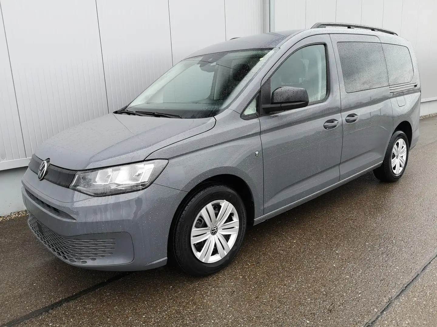 Volkswagen Caddy Maxi Basis 2.0TDI DSG ACC Kam GV5 App AHK Relin... Grau - 1