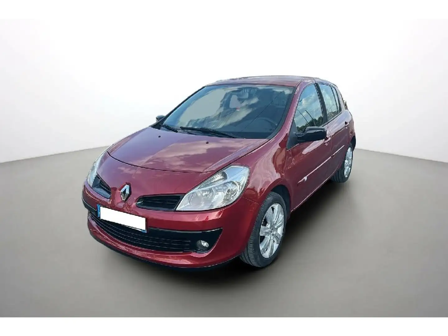 Renault Clio III 1.6 16V 110 Dynamique BVA Rouge - 1