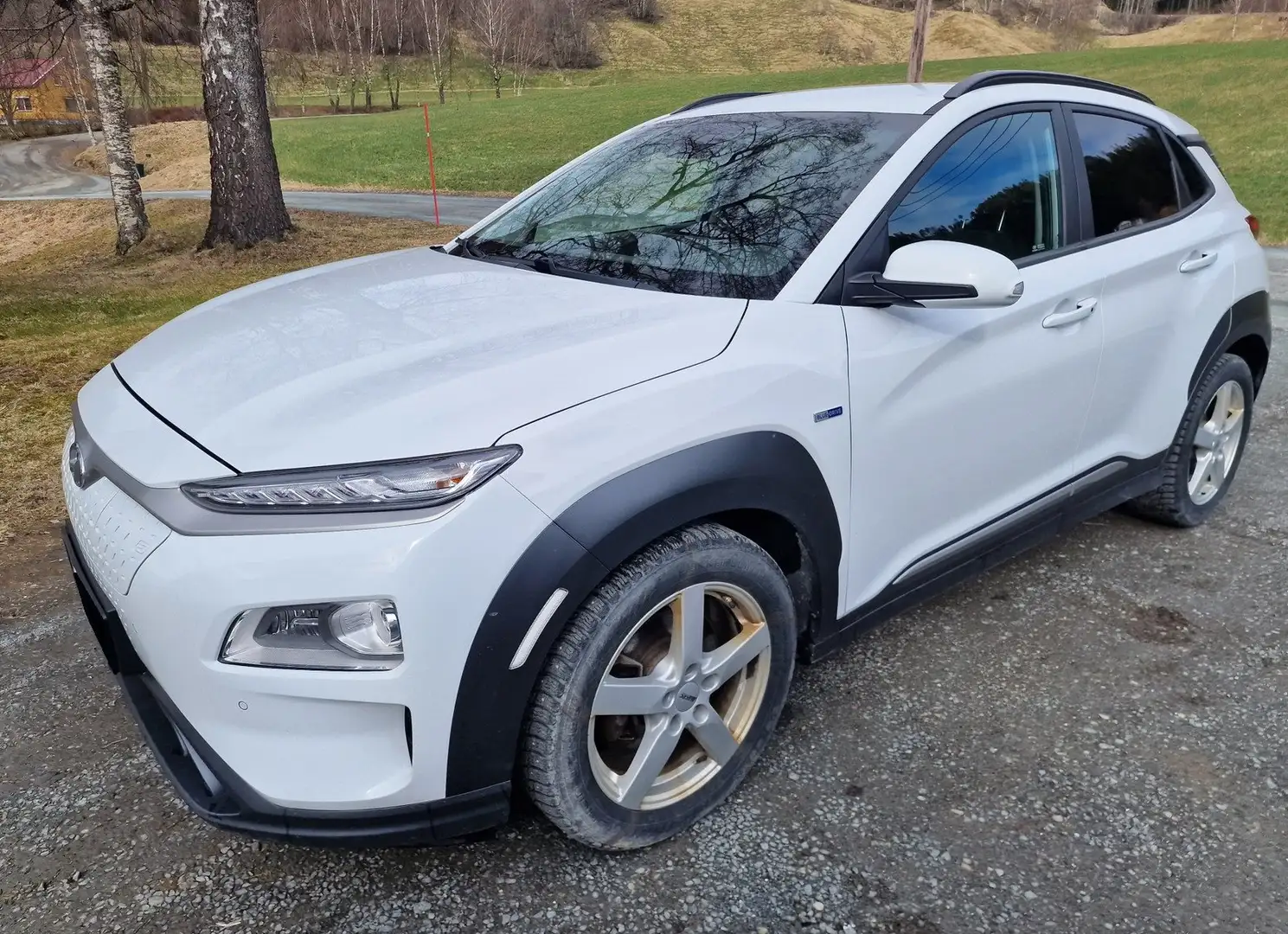 Hyundai KONA Kona EV Premium Weiß - 2