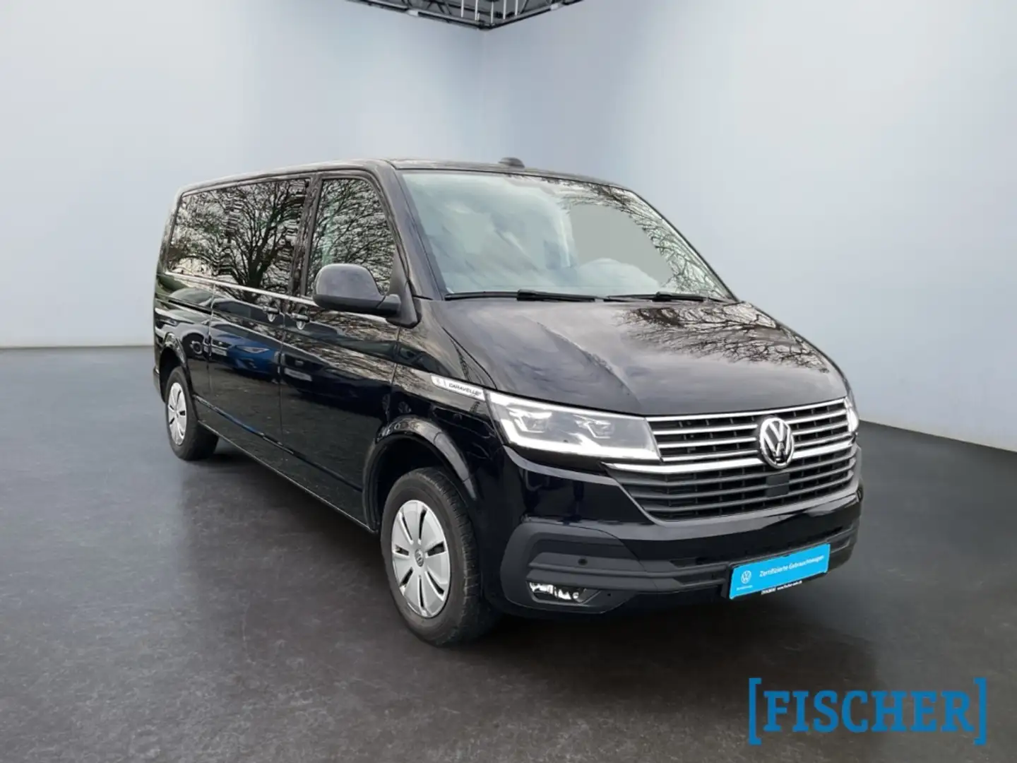 Volkswagen T6.1 Caravelle 2.0TDI DSG lang LR LED AHK Navi SHZ ACC PDC Negru - 2
