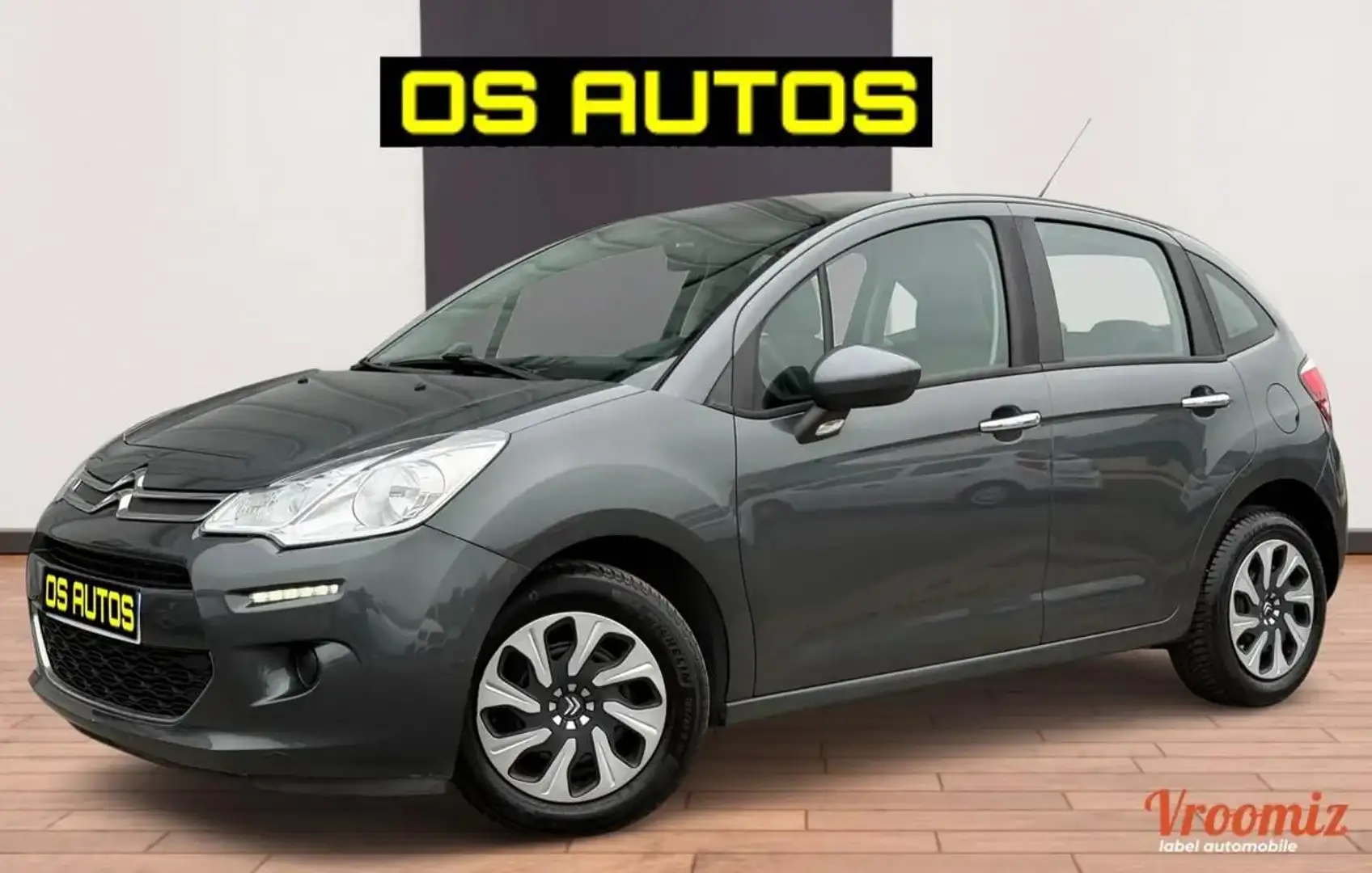 Citroen C3 II PHASE 2 1.2 82ch Attraction (4 CV) 2015, PACK CLIM REGULATEUR %2B 146 000KM Grigio - 1