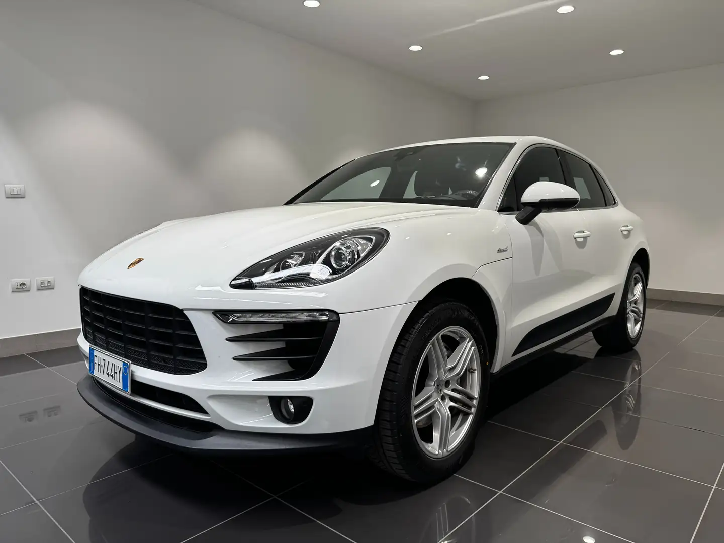 Porsche Macan Macan 3.0d S 250cv pdk my16 Weiß - 1