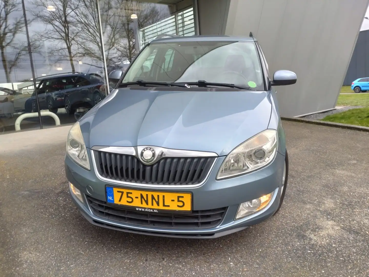 Skoda Fabia Combi 1.2 TDI Greenline Blau - 2