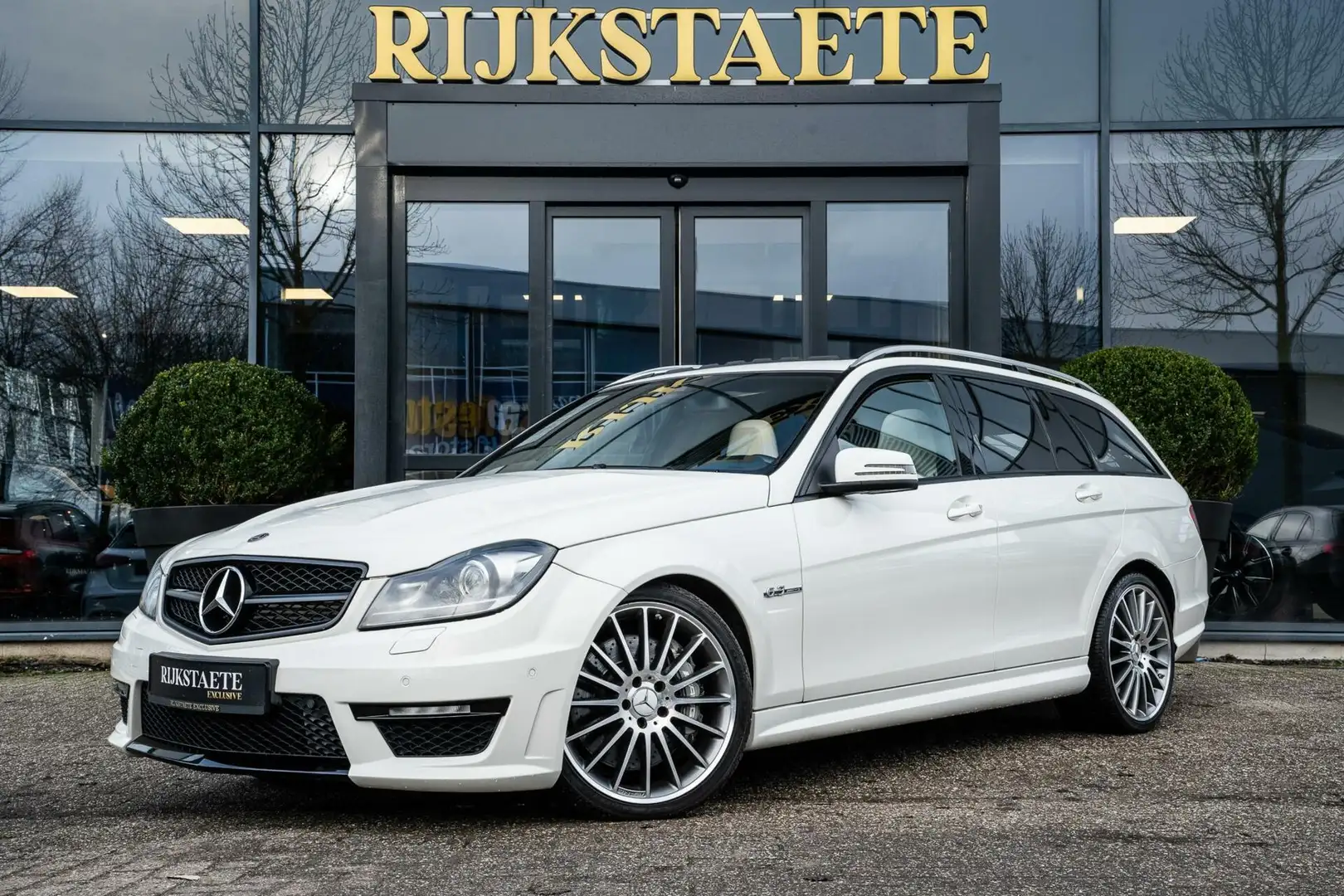 Mercedes-Benz C 63 AMG Estate C63 AMG|PANO|H&K|MEMORY|FACELIFT Weiß - 1
