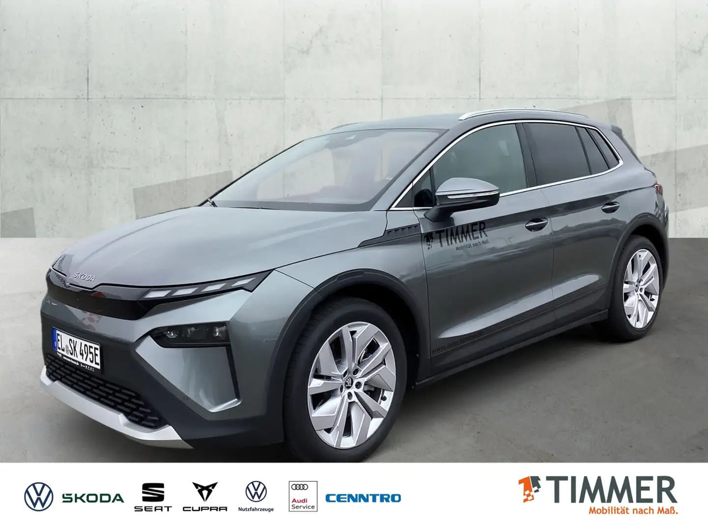 Skoda Elroq 85 Lodge *VEGA20"*HUD*ACC* Gris - 1