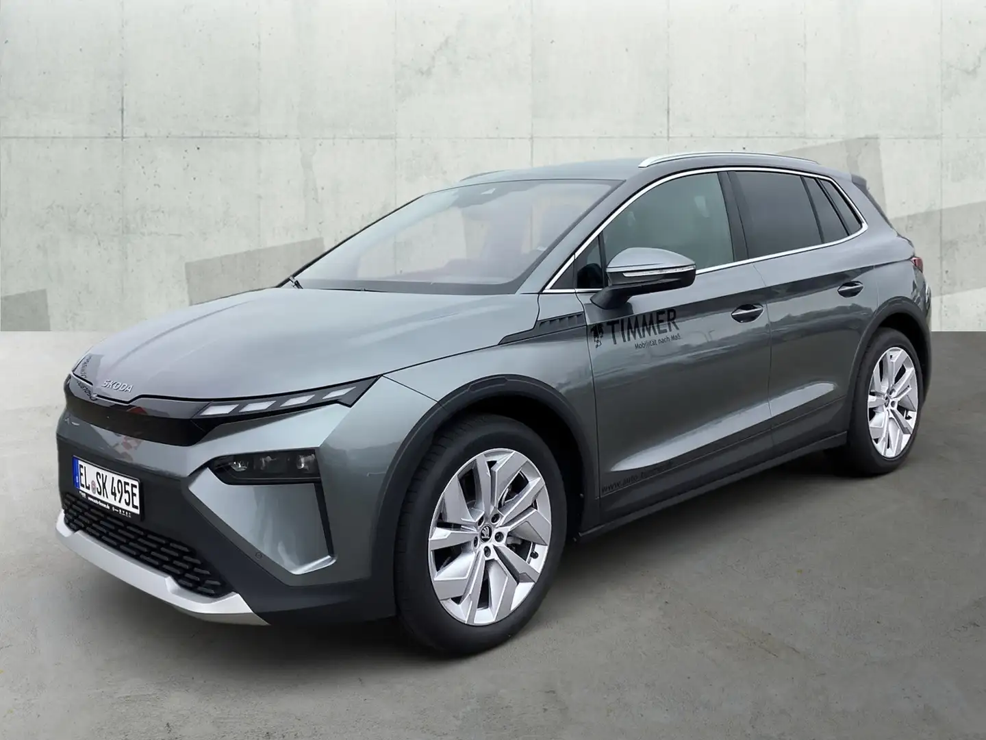 Skoda Elroq 85 Lodge *VEGA20"*HUD*ACC* Gris - 2