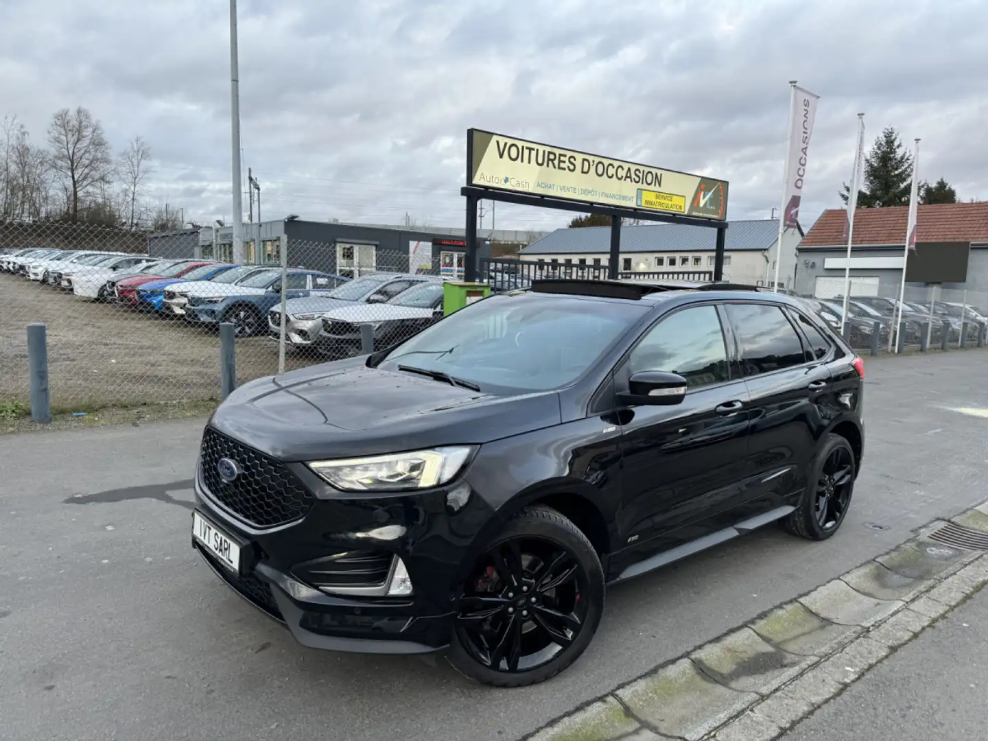 Ford Edge 2.0 EcoBoost 4WD 240 ST line Auto. Noir - 1