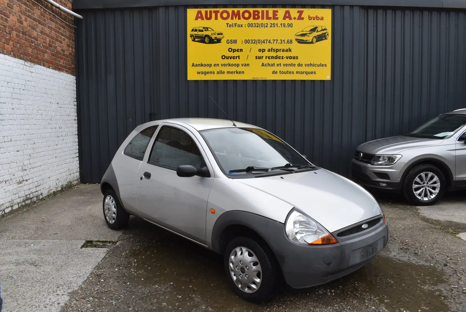 Ford Ka/Ka+ 1.3i Ambiente 68.000KM!! ***DESTOCKAGE B2B*** Plateado - 1