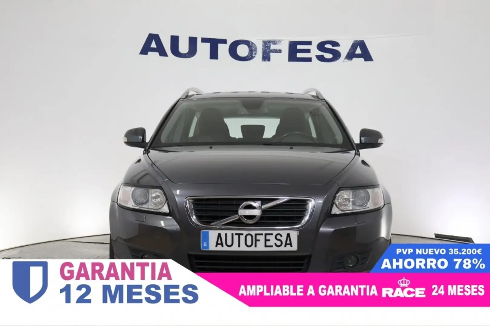 Volvo V50 1.6D SUMMUM R-DESIGN 109CV 5P # NAVY, CUERO - 2