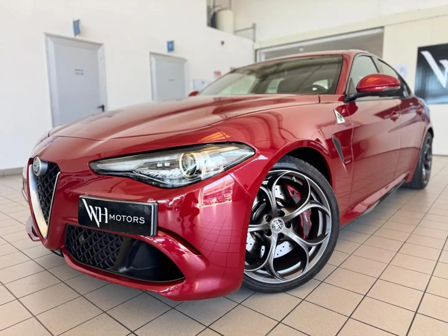 Alfa Romeo Giulia 2.9 V6 Bi-Turbo Quadrifoglio //COMMERCIANTI// Rosso - 1