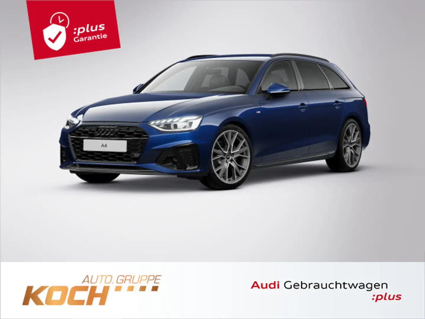Audi A4 30 TDI S-Tronic S-Line 2x, Matrix, AHK, Blau - 1