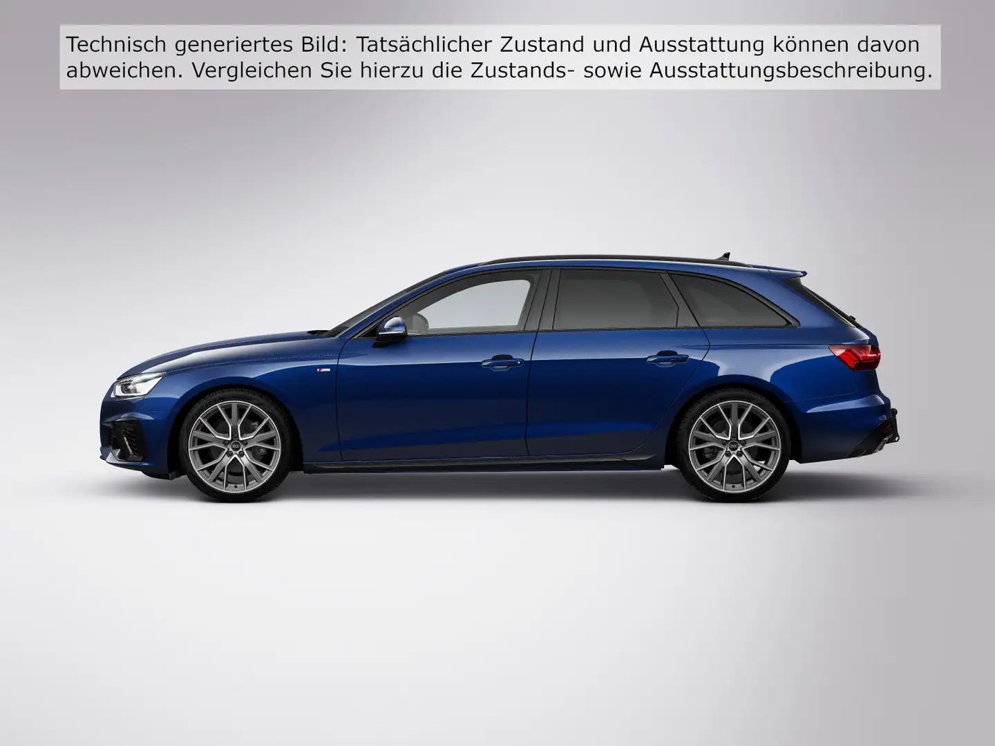 Audi A4 30 TDI S-Tronic S-Line 2x, Matrix, AHK, Blau - 2