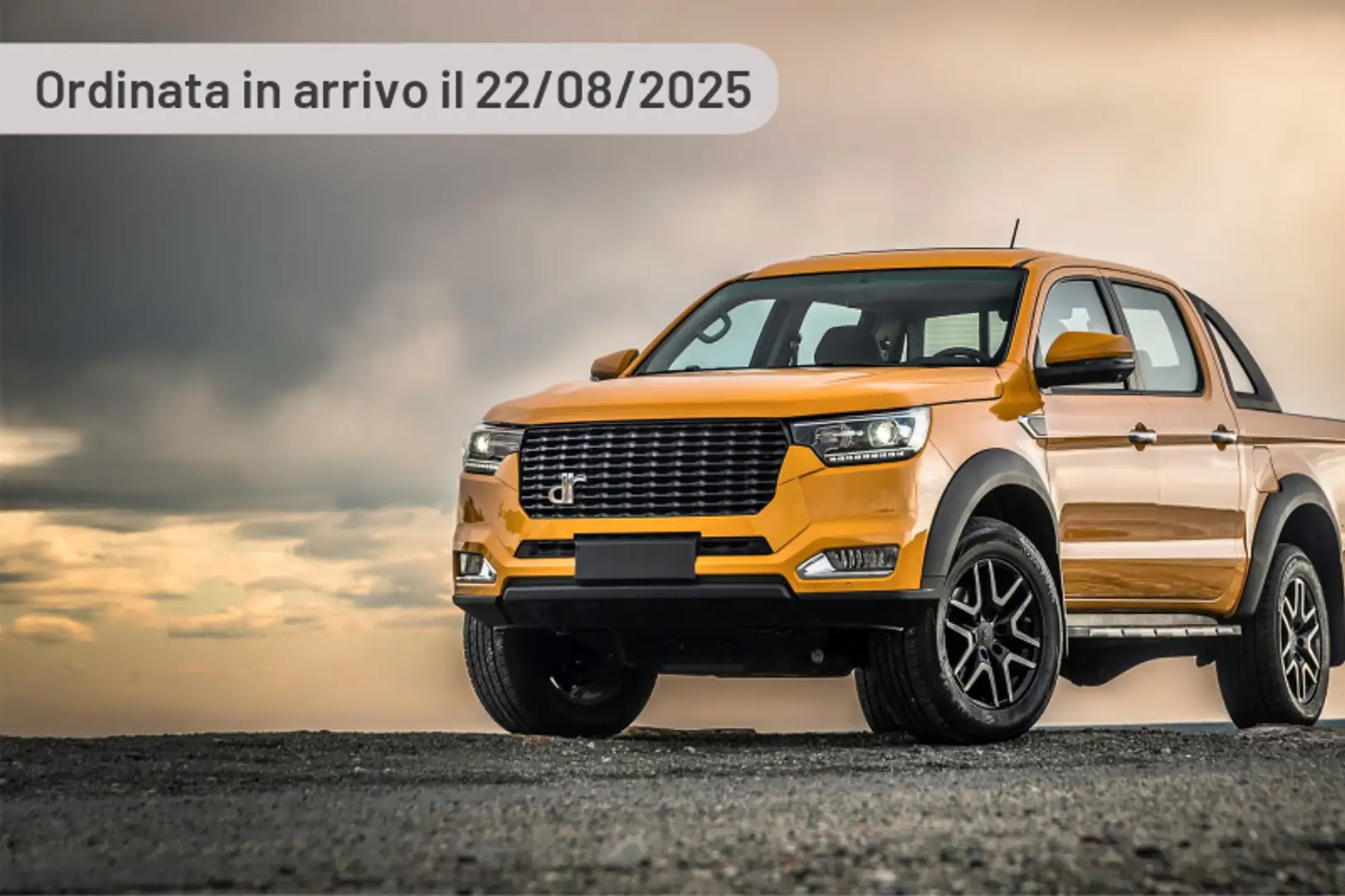 DR Automobiles 2.0 Turbo Diesel Doppia Cabina 4x4 Argento - 1