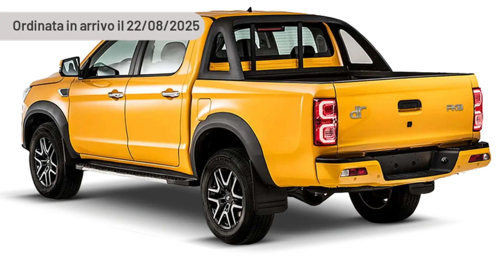 DR Automobiles 2.0 Turbo Diesel Doppia Cabina 4x4 Argento - 2