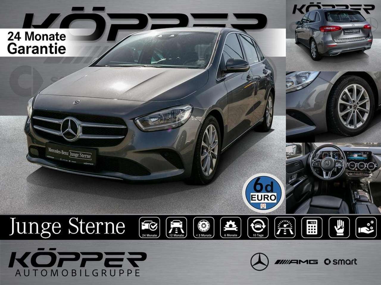 Mercedes-Benz B 180 2020 — B 180 Progressive ATG MBUX LED Sitzhzg.  Navi